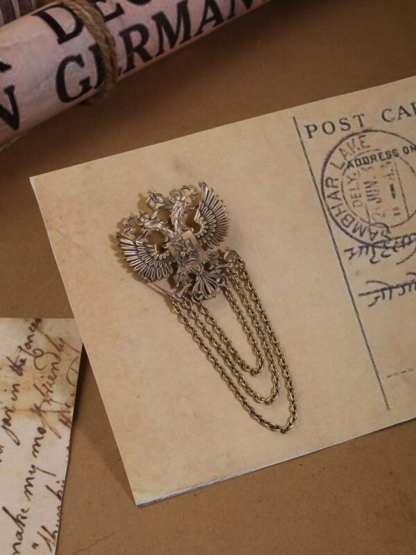 The Duo Phoenix Brooch