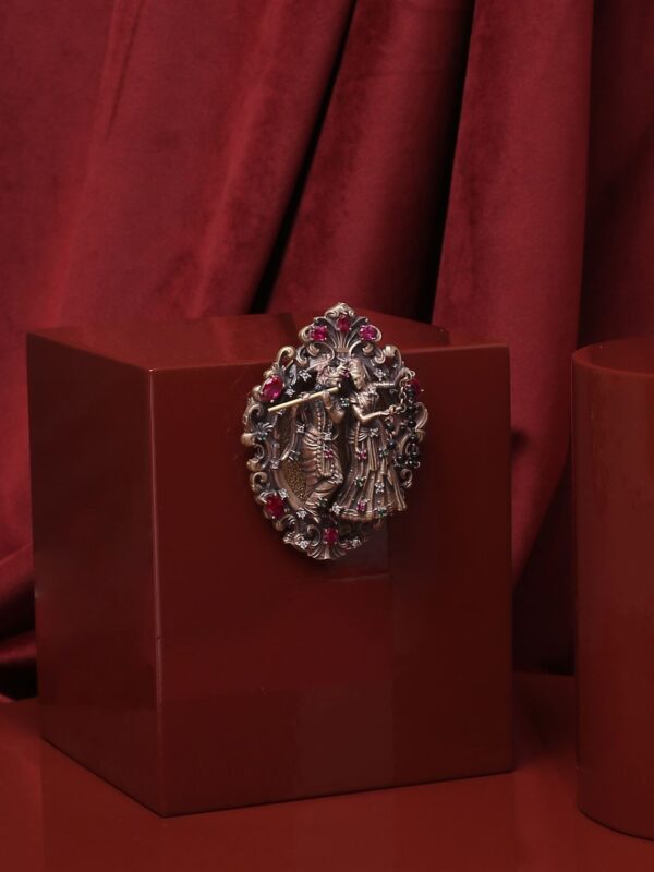 The Radha Krishna Brooch