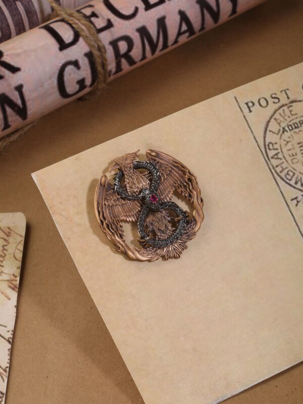 Mythical Phoenix Brooch