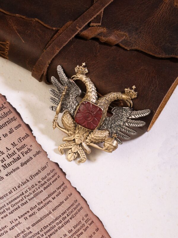 Russian Emblem Brooch