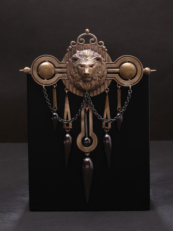Aestheic Lion Brooch