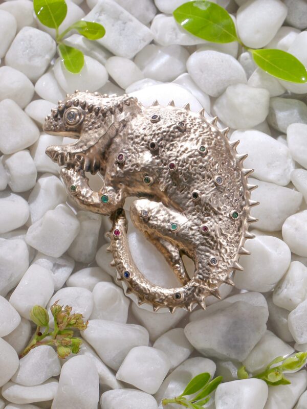 Chameoleone brooch