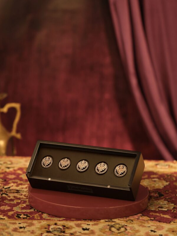 The Knight Lion Shield Buttons