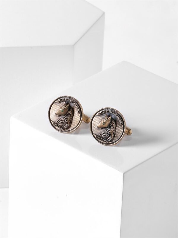 The Horse Coin Cufflinks