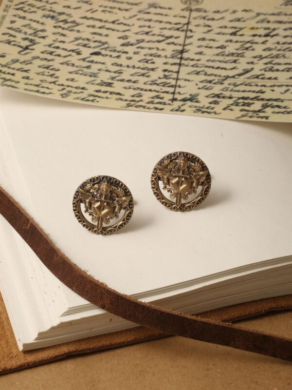 The Knight Lion Shield Cufflink