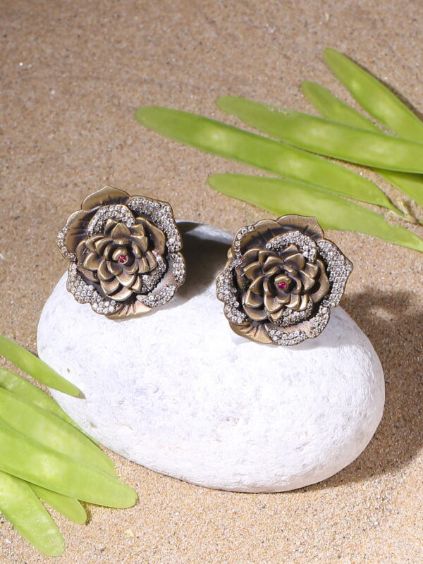 Regal Rose cufflinks