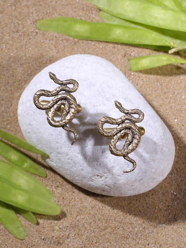 Slytherine cufflinks