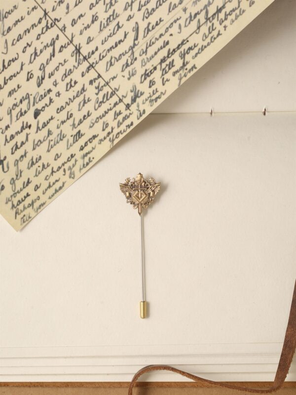 Knight Lion Lapel Pin