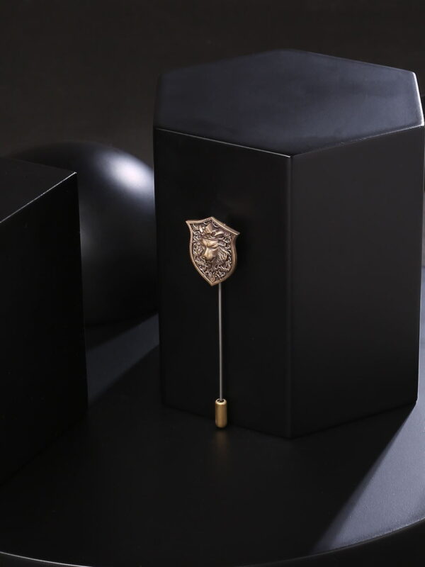 The Lion Shield Pin