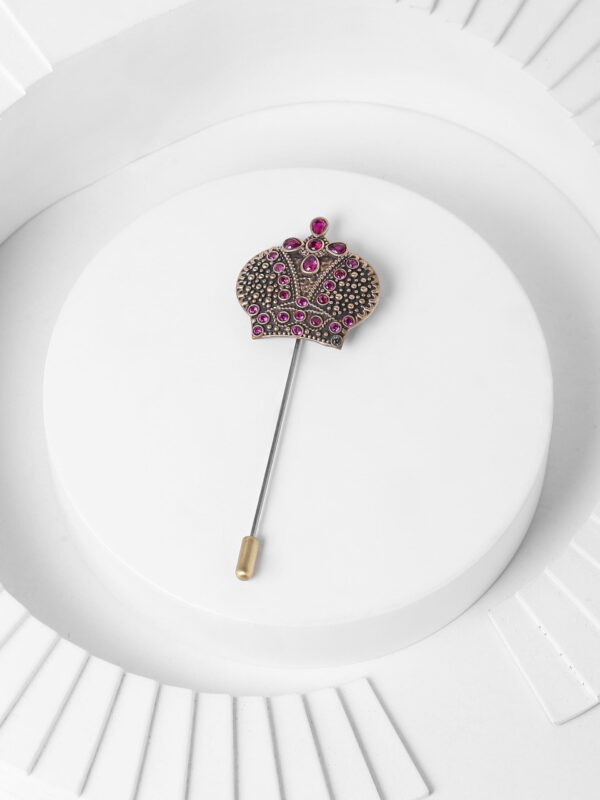 The Magestic Crown Lapel Pin