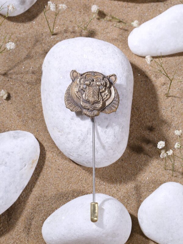 Roaring Tiger lapel pin