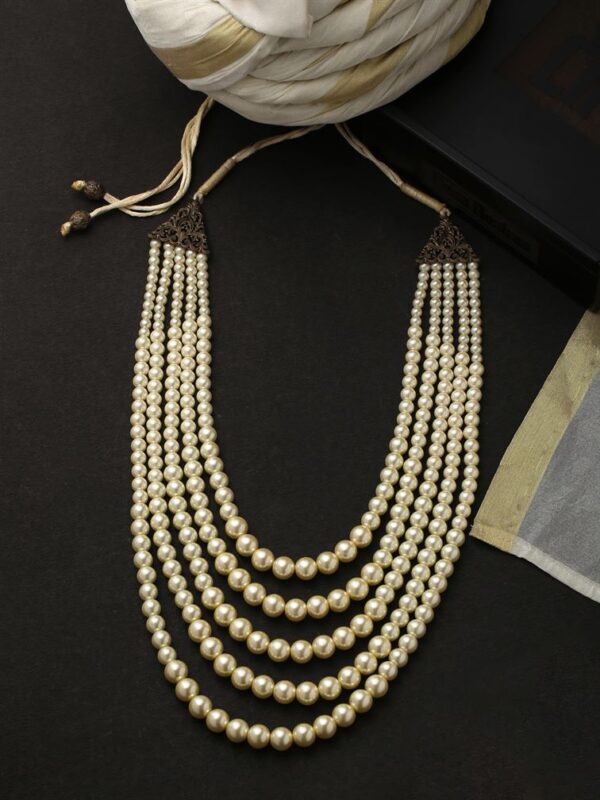 Pearl Brass Mala