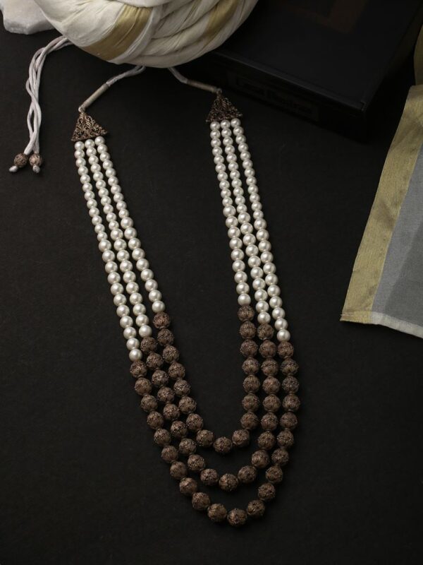 Antique White Mala