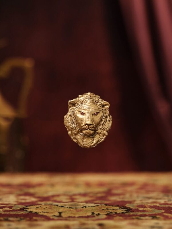 The Lion-King Brooch