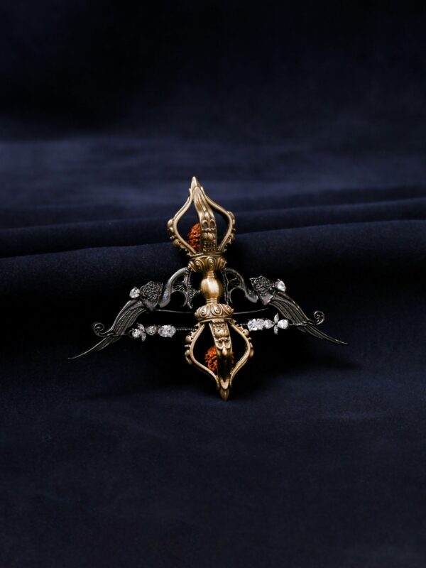 Royal Bow & Arrow Brooch