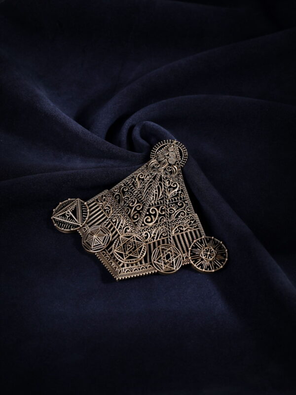 Filigree Antiquated Brooch