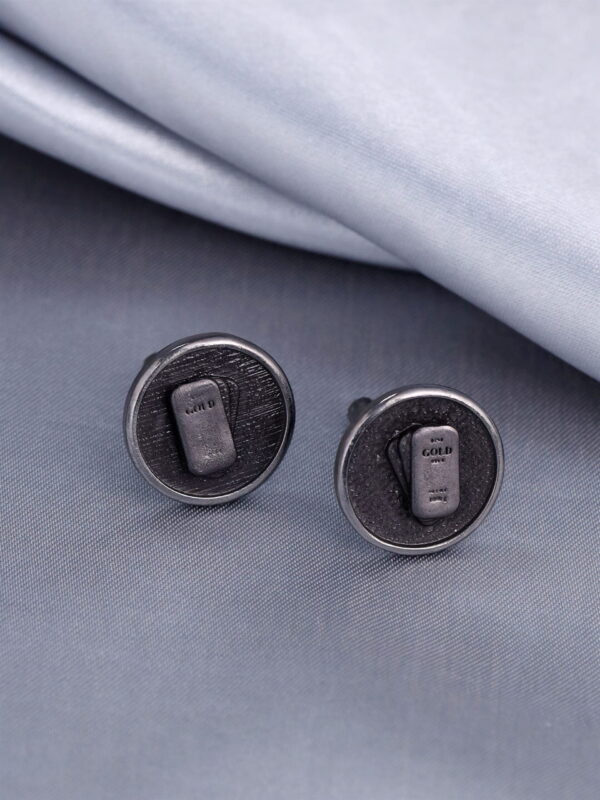 Gold Biscuit Cufflinks