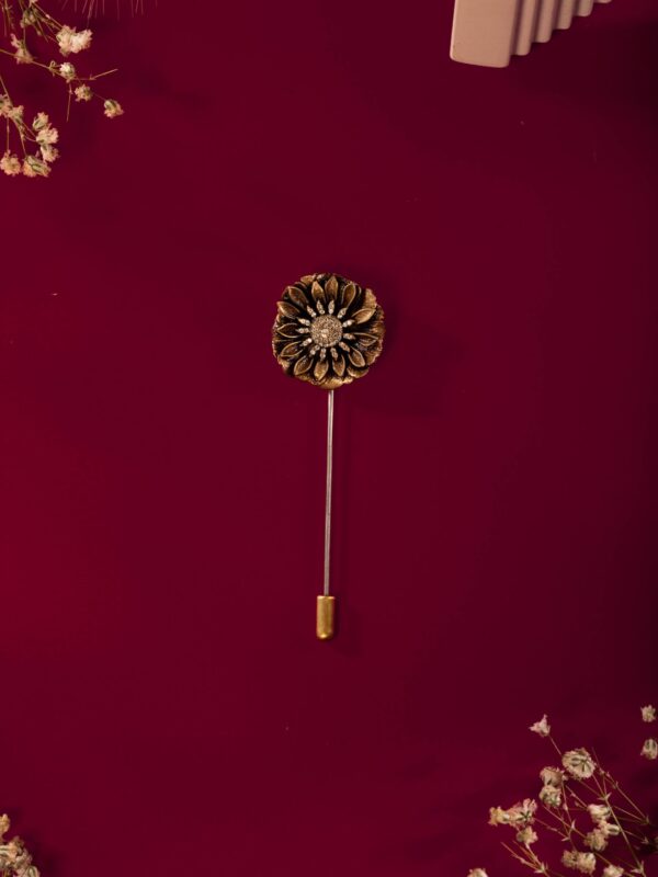 Floral Marvel Lapel Pin