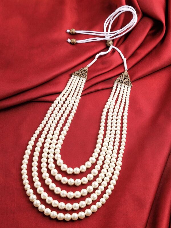 White Vintage Mala