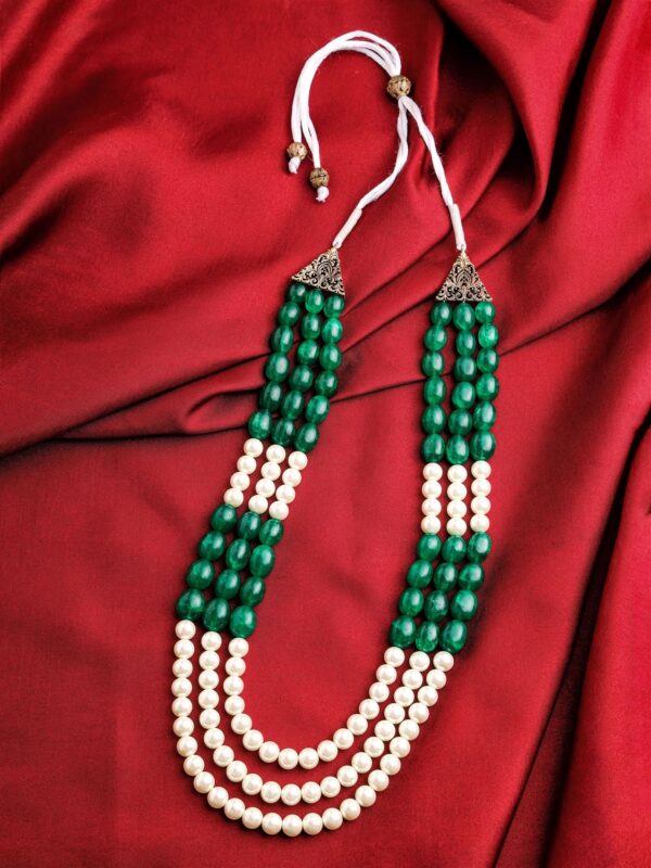 Ethnic Green Mala
