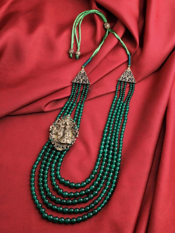 Radhe Krishna Green Mala