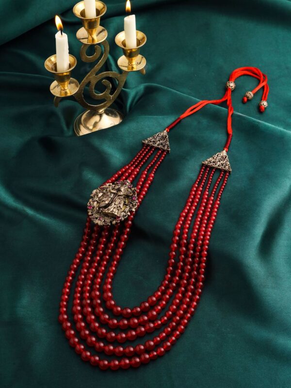 Radhe Krishna Red Mala