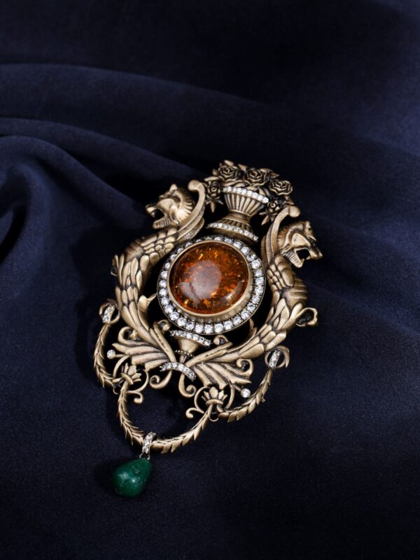 Crowning Bliss Brooch