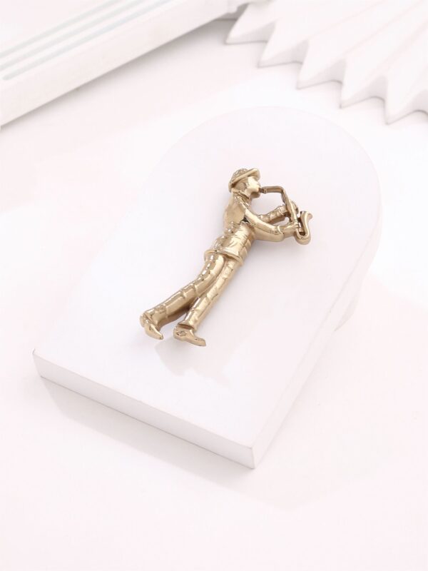 Louis Armstrong Brooch