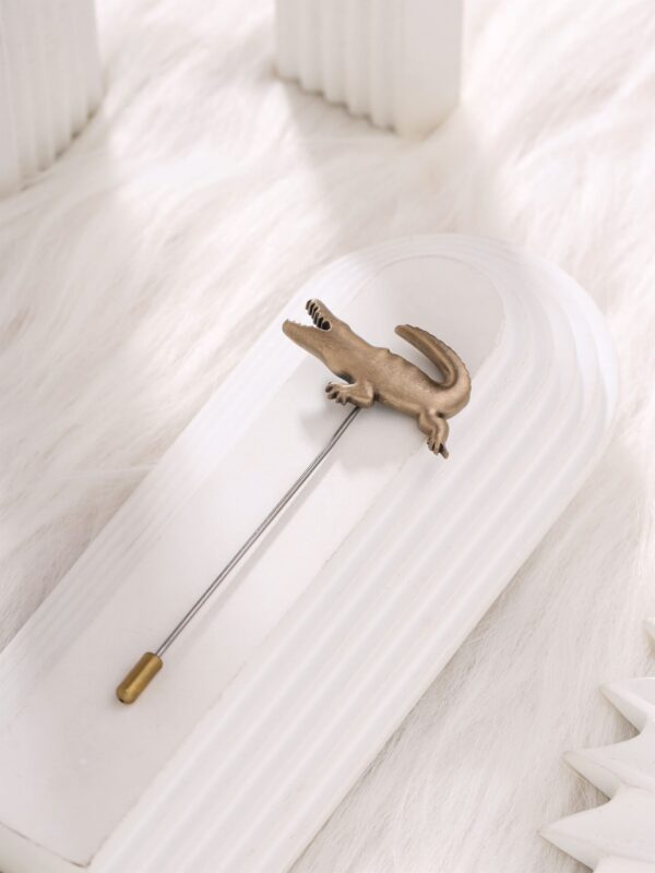 Crocodile Craft Lapel Pin