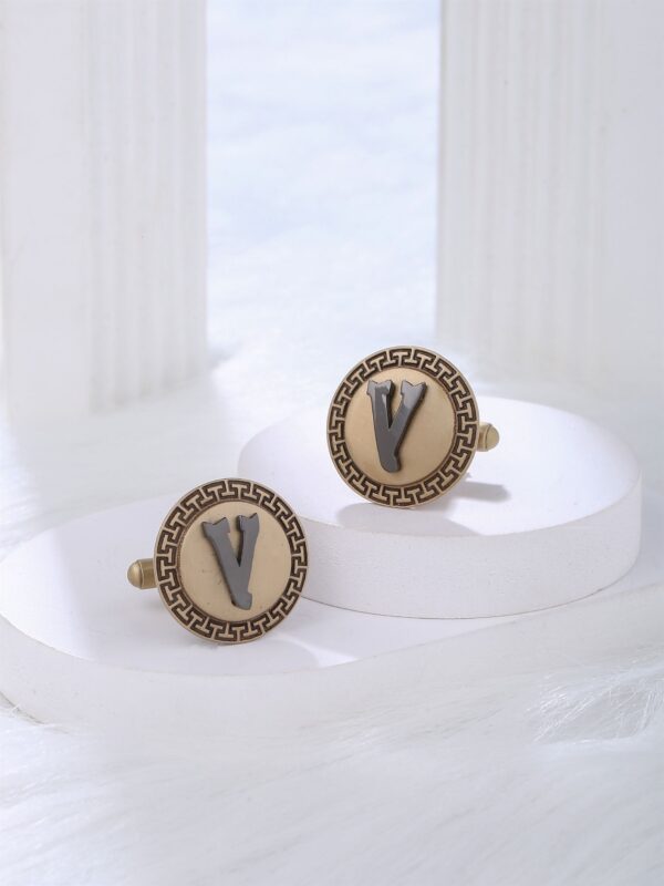 Vintage V Cufflinks