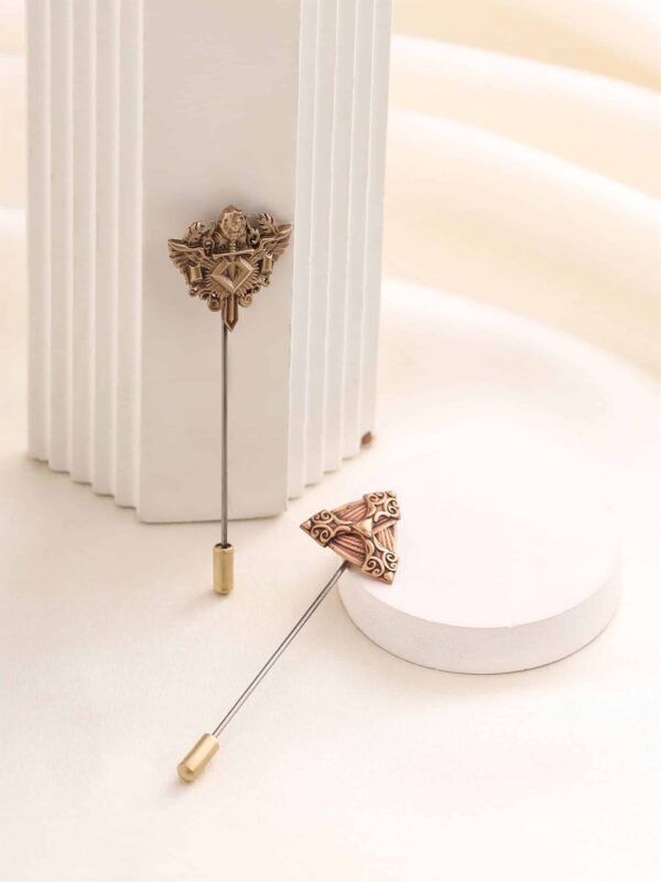 Regal Triad Lapel Pin Duo Gift Set