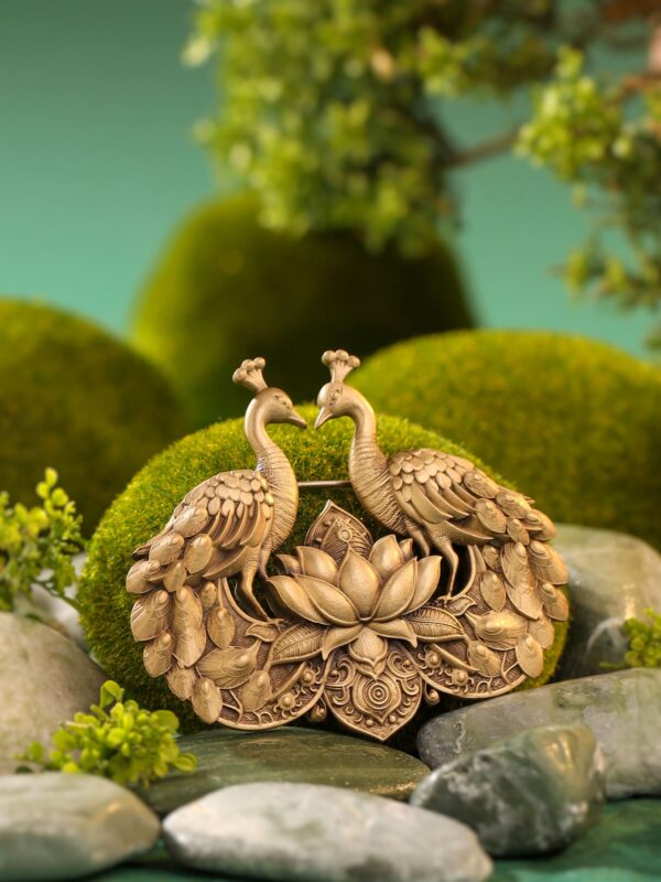 Peacock Pride Brooch