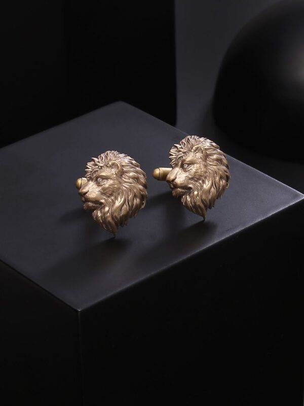 The Side Lion Cufflinks