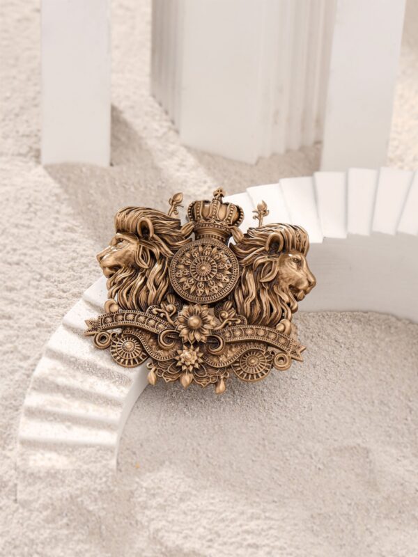 Regal Lion Brooch