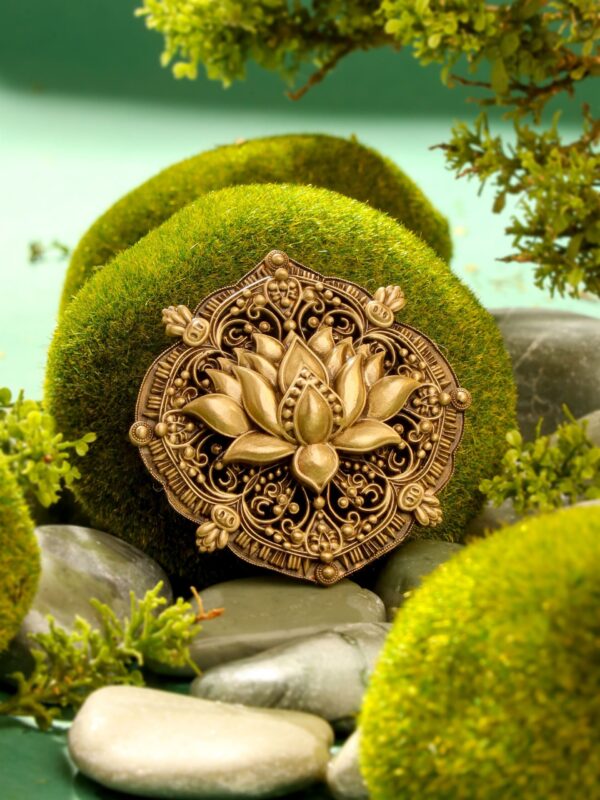 Iconic Lotus Brooch