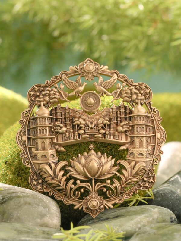 Heritage Lotus City Brooch