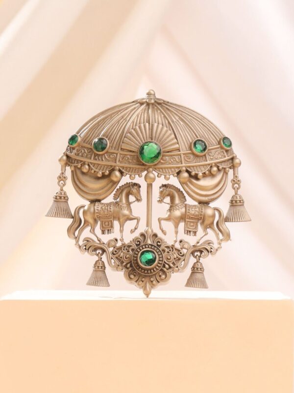 Regal Carousel Brooch