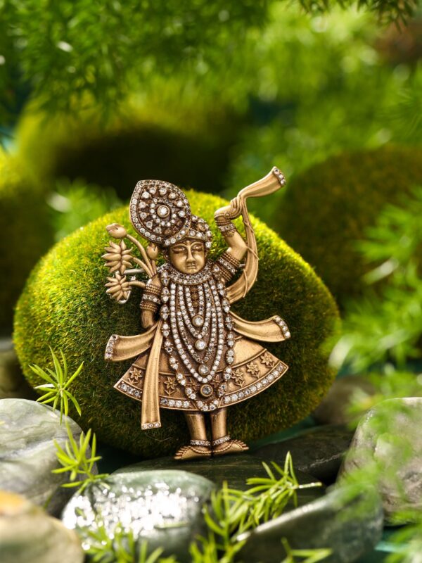 Divine Shrinathji Brooch