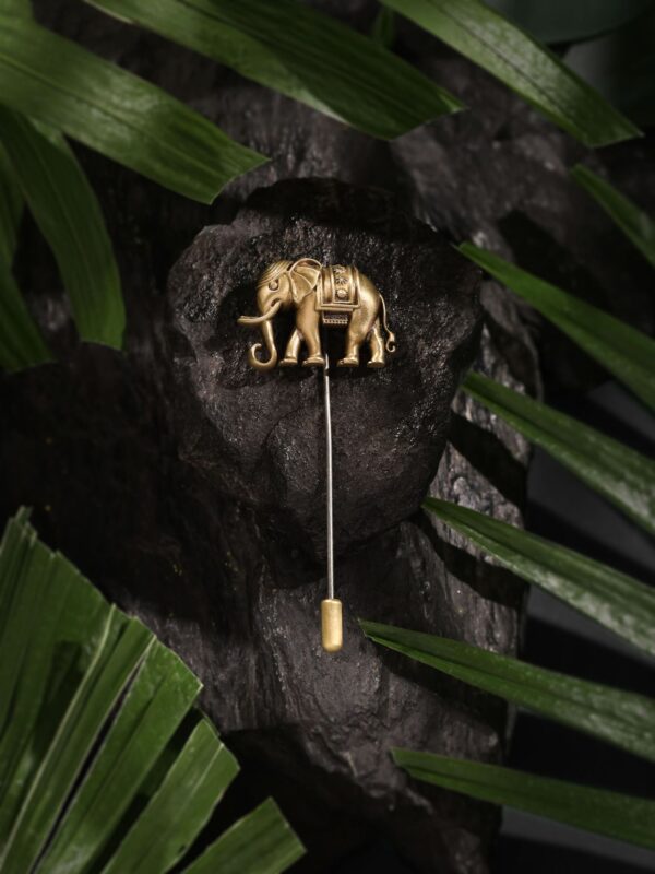 Heritage Elephant Lapel Pin