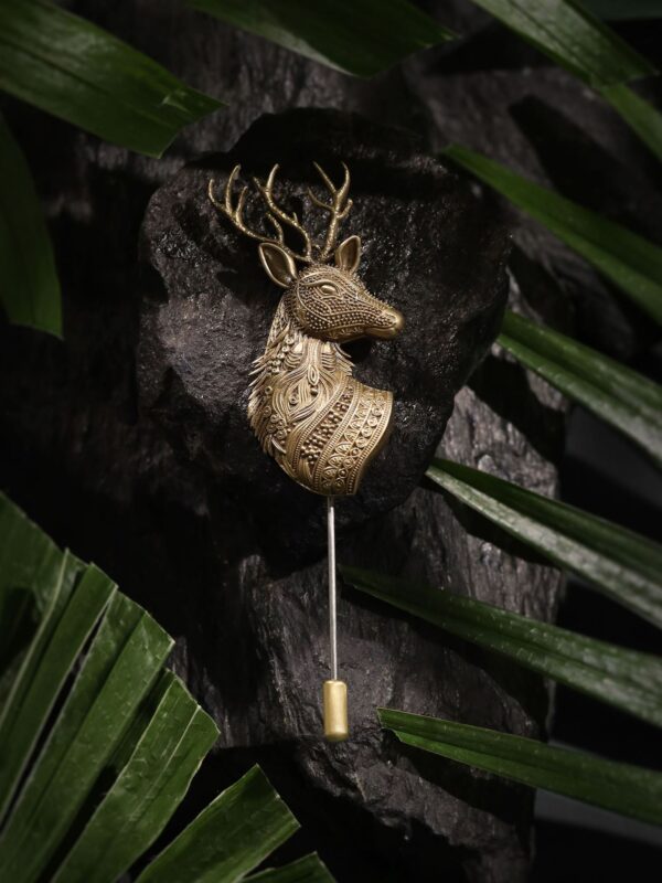 Ethereal Stag Lapel Pin