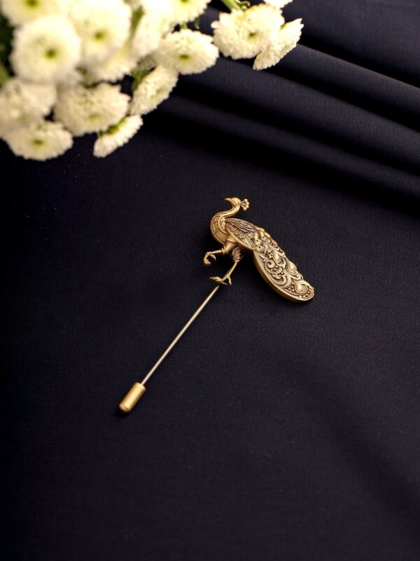 Ethereal Plume Lapel Pin