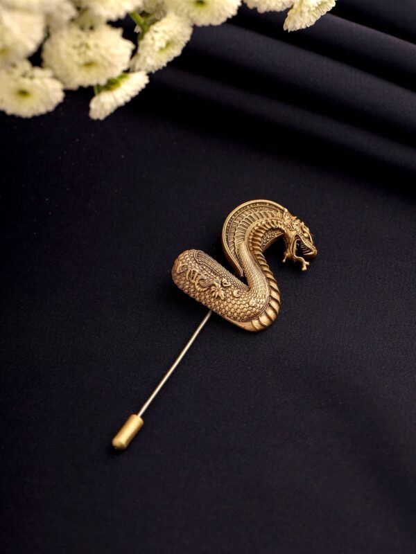 Serpent's Valor Lapel Pin