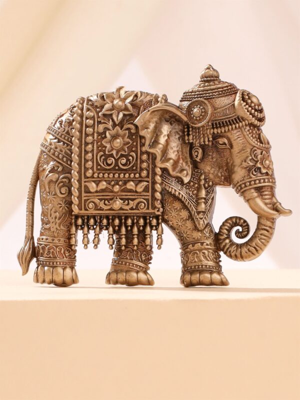 Heritage Elephant Adorned Brooch