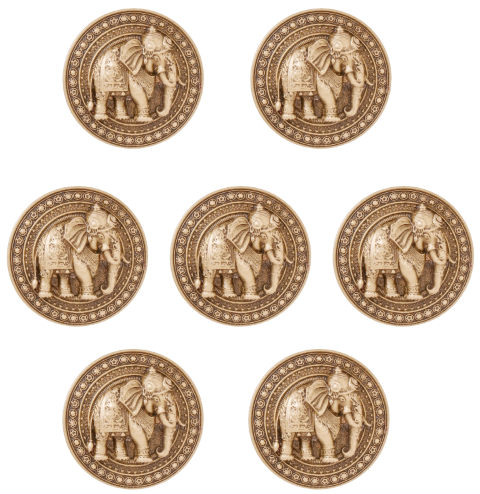 Royal Elephant Emblem Button 1 - Buy Men's Accessories from Cosa Nostraa