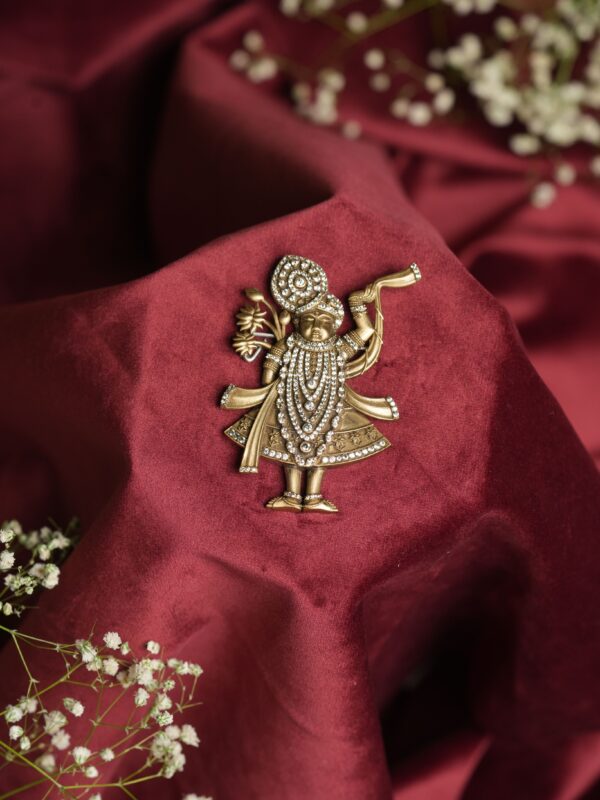 Divine Shrinathji Brooch