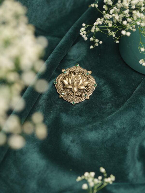 The Lotus Majesty Brooch