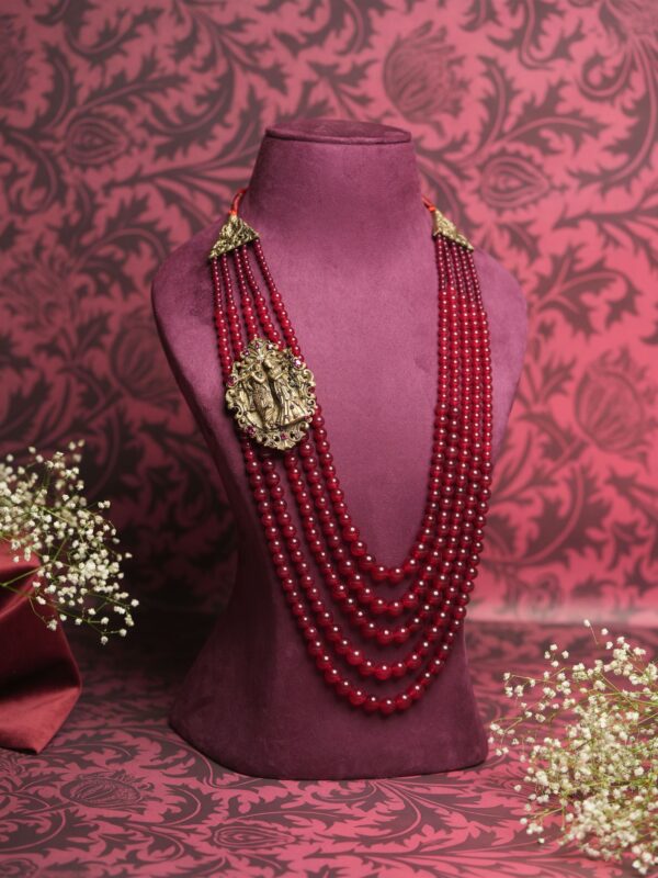 Radhe Krishna Red Mala