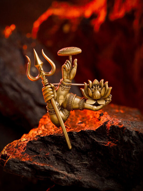 Brahma Vishnu Mahesh Brooch