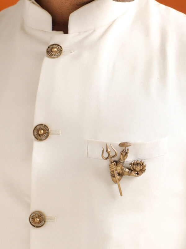 Brahma Vishnu Mahesh Brooch