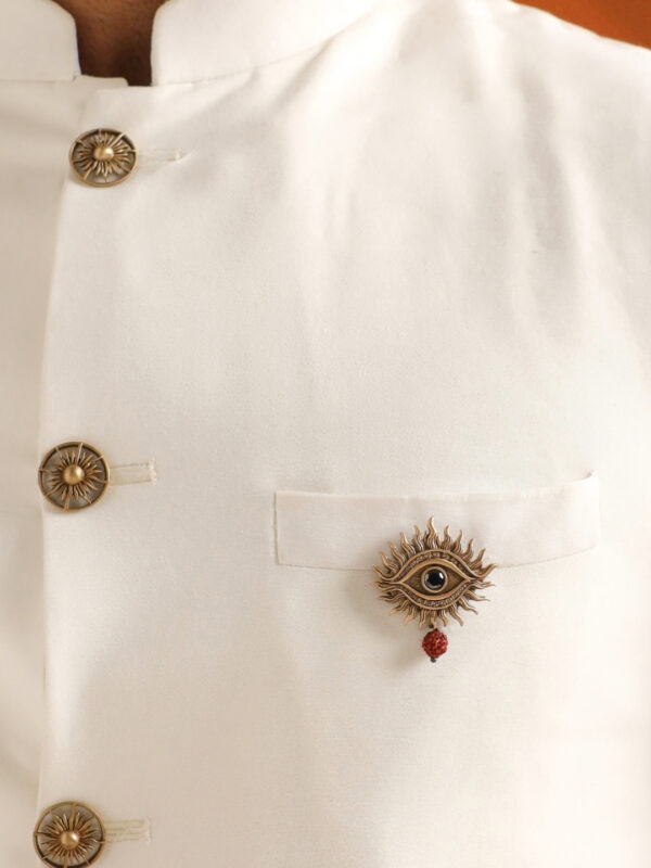 Mahadev Third Eye Brooch